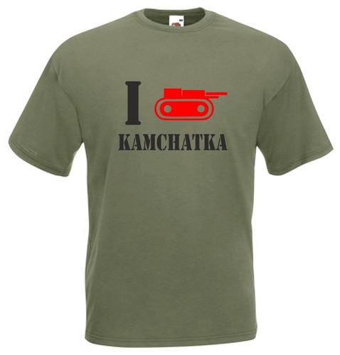 Shirt love kamchatka gioco - i,