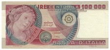 100000 LIRE BANCA D'ITALIA