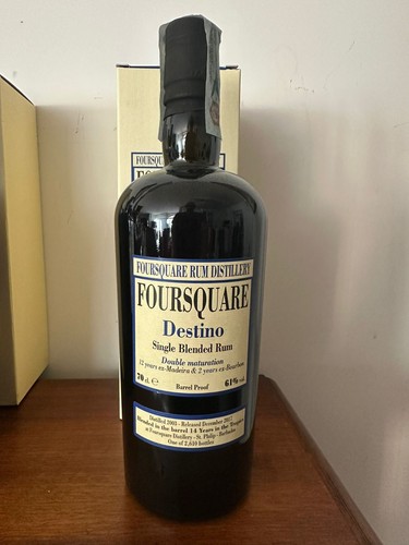 Rum foursquare destino - rum, 61%