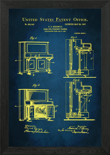 Poster steinway pianoforte - poster,