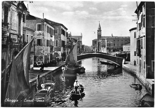 Chioggia canal - chioggia, (venezia).