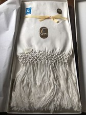 Asciugamani Puro Lino Con Frange Bianchi Nuovi Tre Misure Cm 65x115