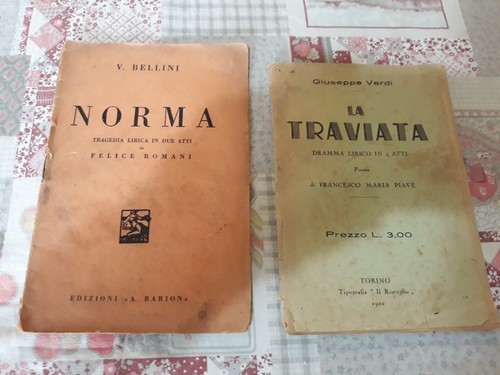 Libretti antichi norma - antichi,