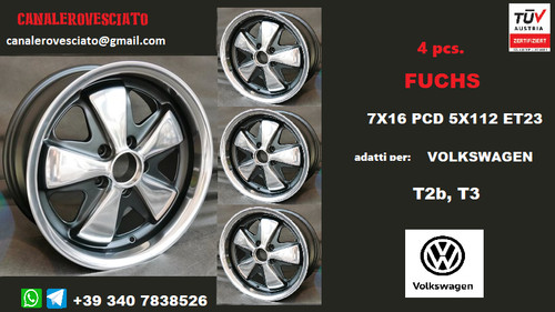 Cerchi fuchs rsr 7x16 5x112 - 4,