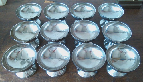 Coppette inox vintage anni - coppette,