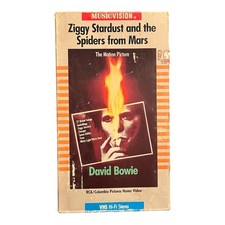 David Bowie VHS Ziggy Stardust