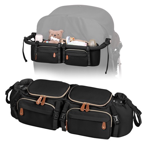 Double stroller organizer - double,