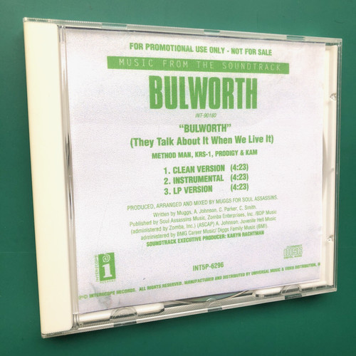 Bulworth soundtrack hip - bulworth,