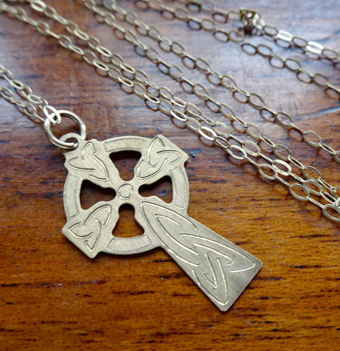 Collana catena ciondolo croce - catena,