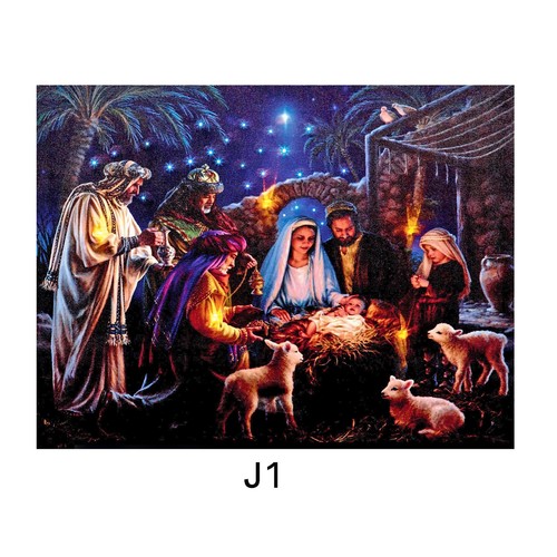 Quadro natale canvas - canvas, con