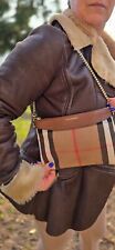 pochette donna Burberry colore marrone tenuta maniacalmente molto pratica.