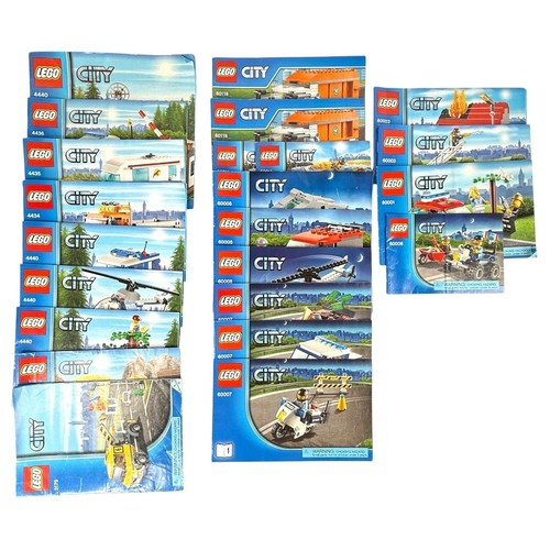 Lego city manuali istruzioni - city,