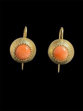 Orecchini Corallo Art déco