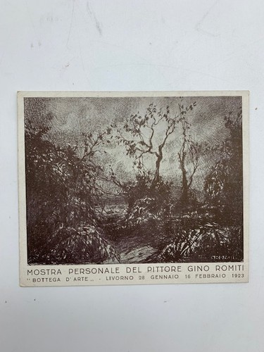 Cartolina invito mostra - cartolina,
