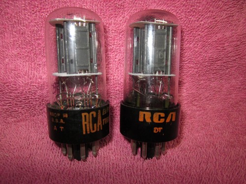 Coppia tubi rca - tubi, nera
