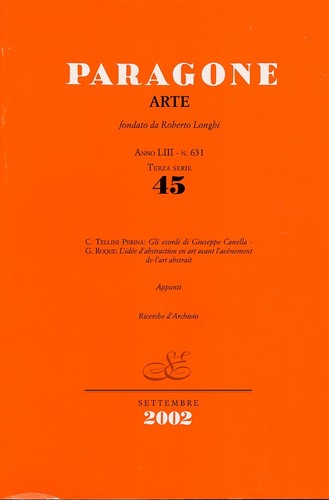 Paragone arte 631 terza - paragone, arte.