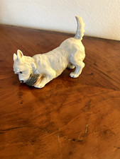 Vintage. Figura di cane West