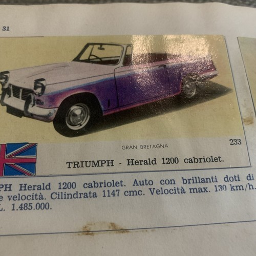 Figurina 233 storia - figurina, n.233