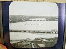 FOTO 1890 lanterna magica russia san pitesburg neva panorama
