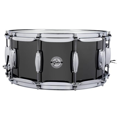 Gretsch rullante nero - nero, nichel