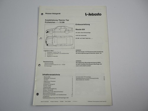 Mazda 626 manuale - mazda,