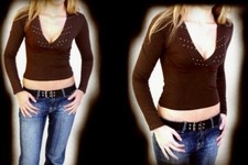 Sexy Miss Donna Girly V Top