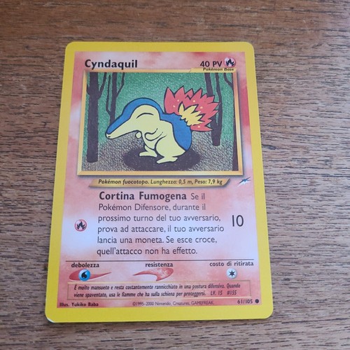 Cyndaquil 105 neo destiny - cyndaquil, 61/105