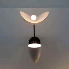 Vanità Metà Secolo Doppio Braccio Stilnovo Stile Muro Luci Tonalità Arredo Casa