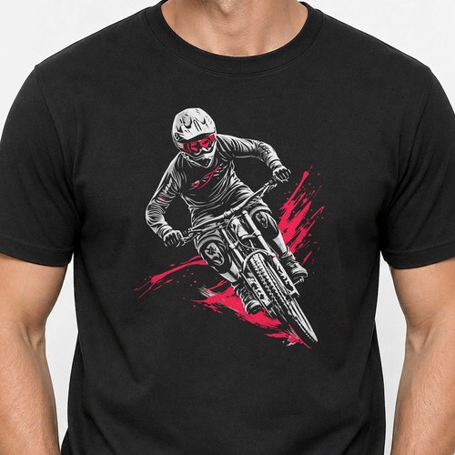 Maglietta mtb action - maglietta,