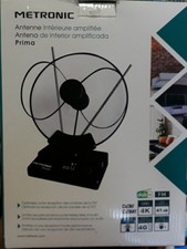 METRONIC 426994 ANTENNA PRIMA 32 dB UHF/VHF/FM DA INTERNO PRENDI MEGLIO I CANALI