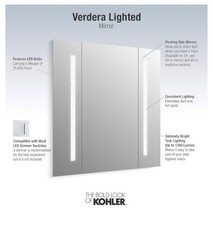 Specchio illuminato Kohler