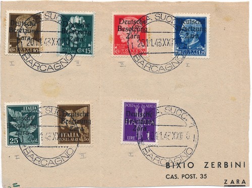 Italia zara occupazione - italia,