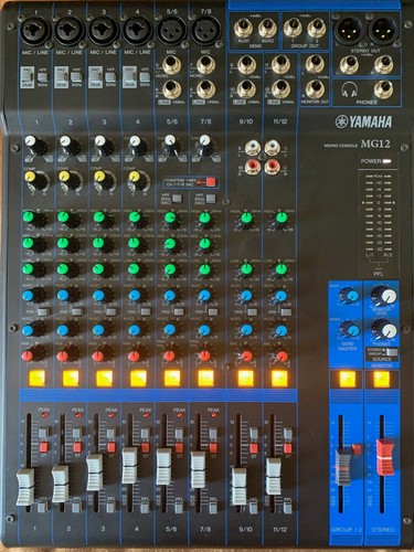 Yamaha mg12 table mixage - yamaha,