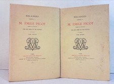 Mélanges Émile Picot 1913