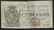 50 CENTESIMI BIGLIETTO