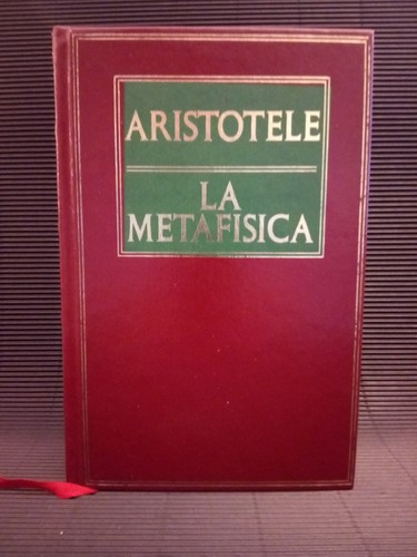 Aristotele metafisica - aristotele,