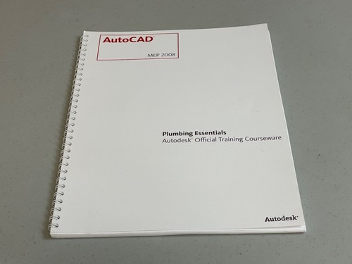 Autocad mep 2008 plumbing - autocad,