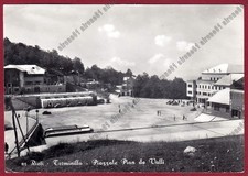 RIETI TERMINILLO 08 ALBERGO RISTORANTE ROMA Cartolina FOTOGRAFICA viaggiata 1953