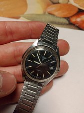 Pulsar Vintage Watch Quartz Con Problema Leggi Descrizione Indici Virati