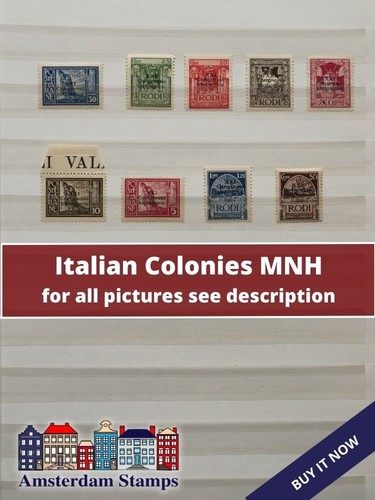 Colonie italiane mnh superba - colonie,