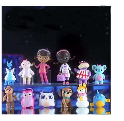 12pcs set dottoressa - dottoressa, peluche