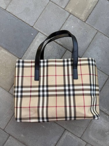 Burberry london tote handbag - burberry,