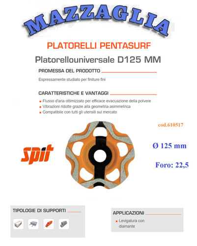 Spit platorelli pentasurf - spit,