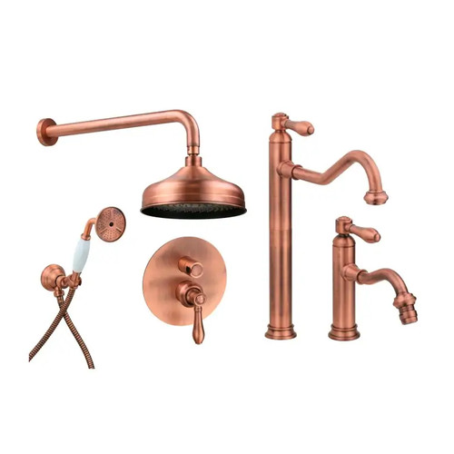Set bagno con miscelatore