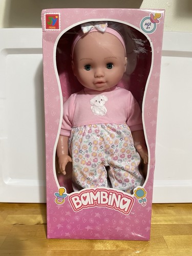 Bambina cuddly love baby doll - love,