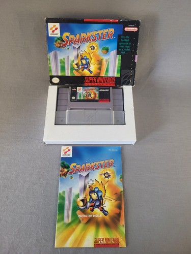 Sparkster snes complete - snes,,