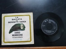 ENNIO MORRICONE "LA BALLATA DEI BERRETTI VERDI - UNA TROMBA.. "O.S.T.  ITALY'6