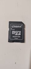 2 pezzi Adattatore scheda memoria da micro SD a Card SD KINGSTON fotocamere PC