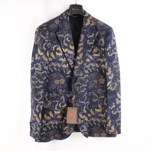 Giacca etro jaquard monopetto - jaquard,