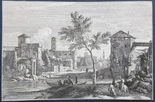 stampa antica acquaforte